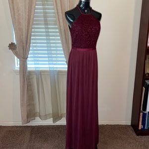 Bridesmaids dress(Burgundy)